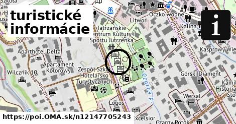 turistické informácie