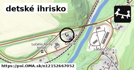 detské ihrisko