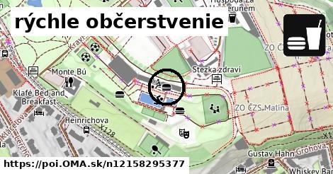 rýchle občerstvenie