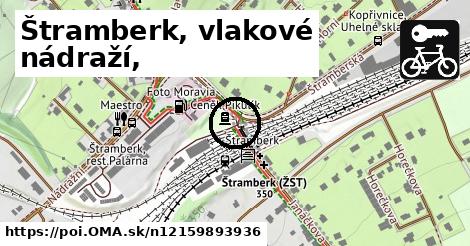 Štramberk, vlakové nádraží,