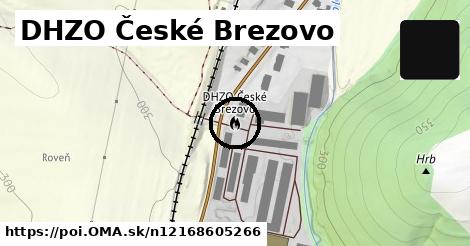 DHZO České Brezovo