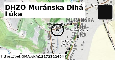 DHZO Muránska Dlhá Lúka