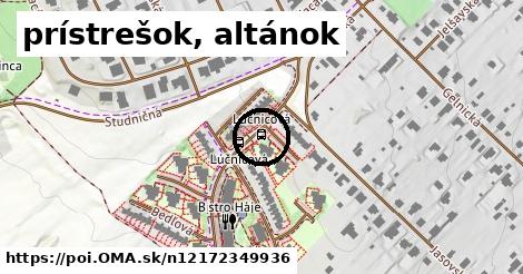 prístrešok, altánok