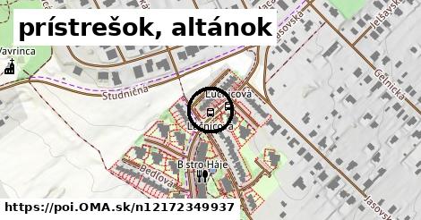 prístrešok, altánok