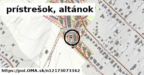 prístrešok, altánok