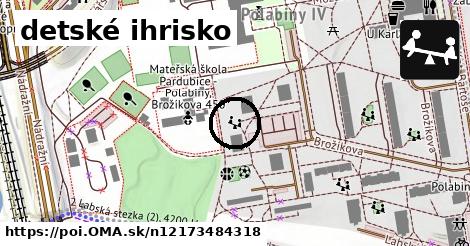 detské ihrisko