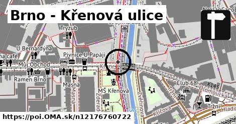 Brno - Křenová ulice