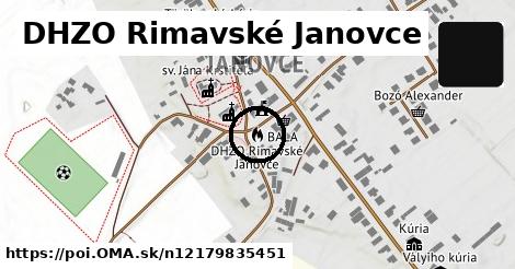 DHZO Rimavské Janovce