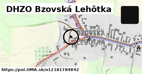 DHZO Bzovská Lehôtka