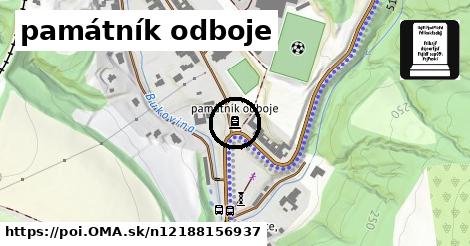 památník odboje