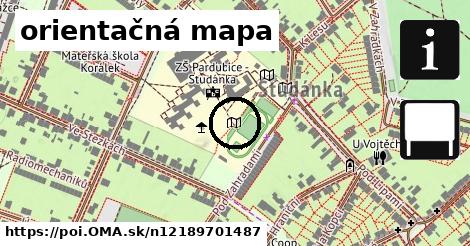 orientačná mapa