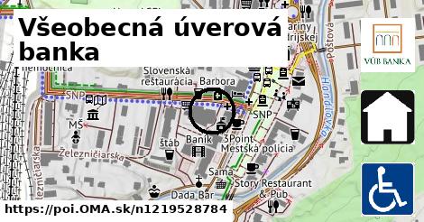 Všeobecná úverová banka