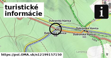 turistické informácie