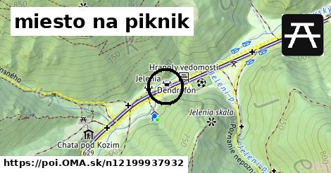 miesto na piknik