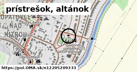 prístrešok, altánok