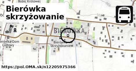 Bierówka skrzyżowanie