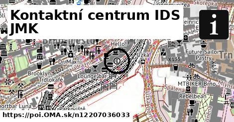 Kontaktní centrum IDS JMK