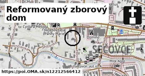 Reformovaný zborový dom