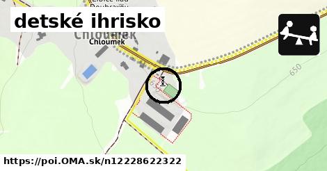 detské ihrisko