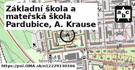 Základní škola a mateřská škola Pardubice, A. Krause