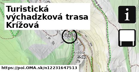 Turistická výchadzková trasa Krížová