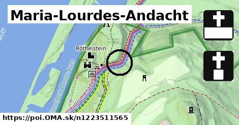 Maria-Lourdes-Andacht