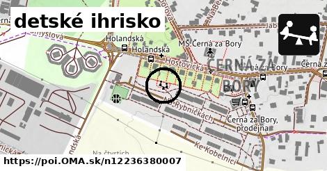 detské ihrisko