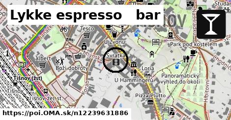 Lykke espresso + bar