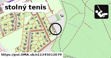 stolný tenis