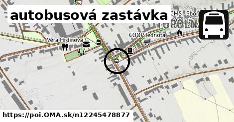 autobusová zastávka