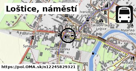 Loštice, náměstí