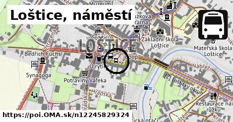 Loštice, náměstí