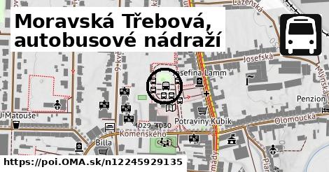 Moravská Třebová, autobusové nádraží