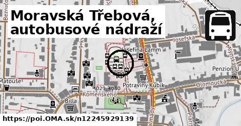 Moravská Třebová, autobusové nádraží