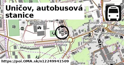 Uničov, autobusová stanice