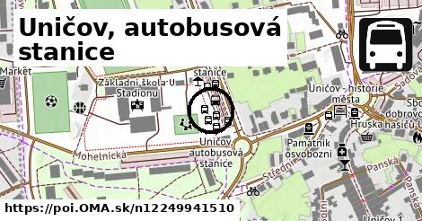 Uničov, autobusová stanice