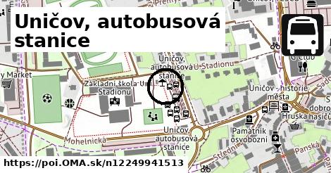 Uničov, autobusová stanice