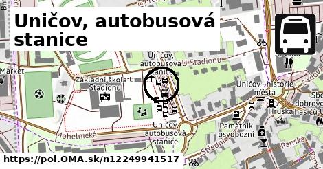 Uničov, autobusová stanice