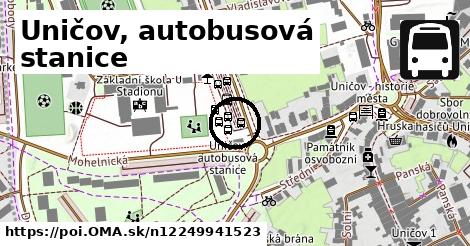 Uničov, autobusová stanice