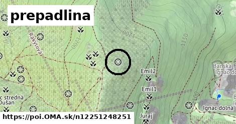 prepadlina