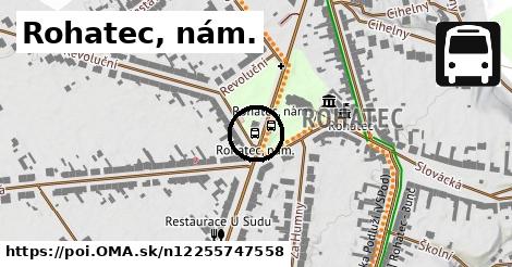 Rohatec, nám.