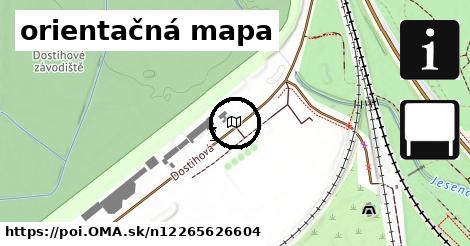 orientačná mapa