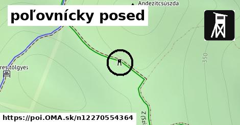 poľovnícky posed