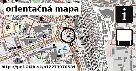 orientačná mapa