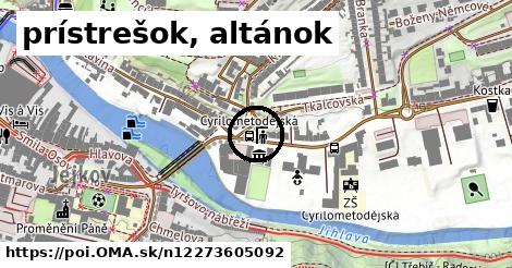 prístrešok, altánok