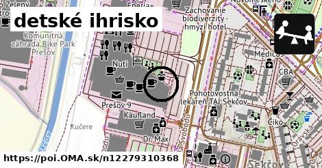 detské ihrisko