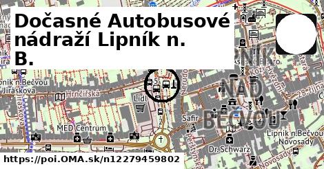 Dočasné Autobusové nádraží Lipník n. B.