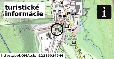 turistické informácie