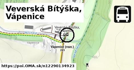 Veverská Bítýška, Vápenice