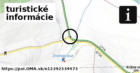 turistické informácie